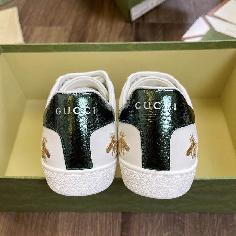 日本未入荷 グッチ エンブロイダリー付き ウィメンズ スニーカーコピー gus33129