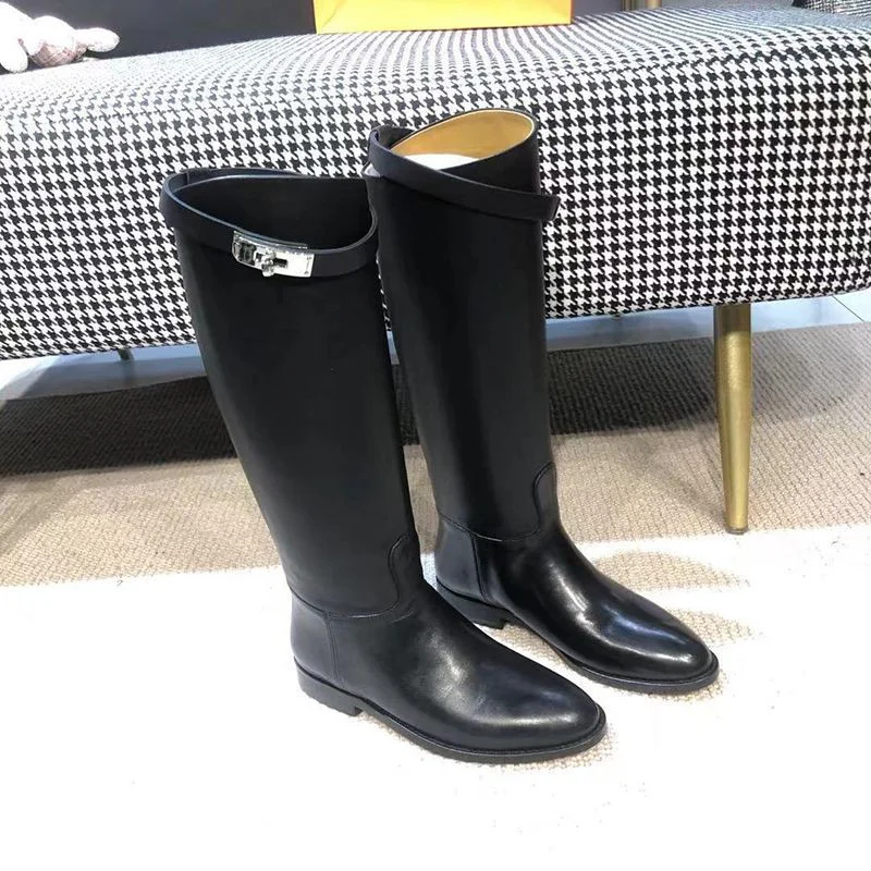 定番エルメス Jumping ジャンピングブーツ カーフスキン コピー 2色 eru67904