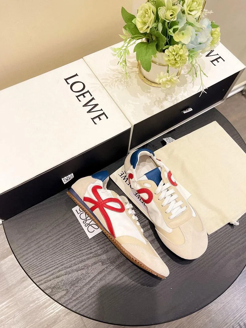 新作 ロエベ フロー ランナー スニーカー 偽物 ユニセックス loe48154