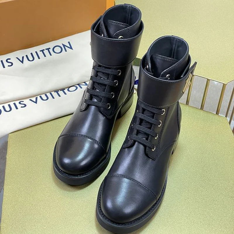 新作限定 ルイヴィトン ショートブーツ 偽物 vuf47567