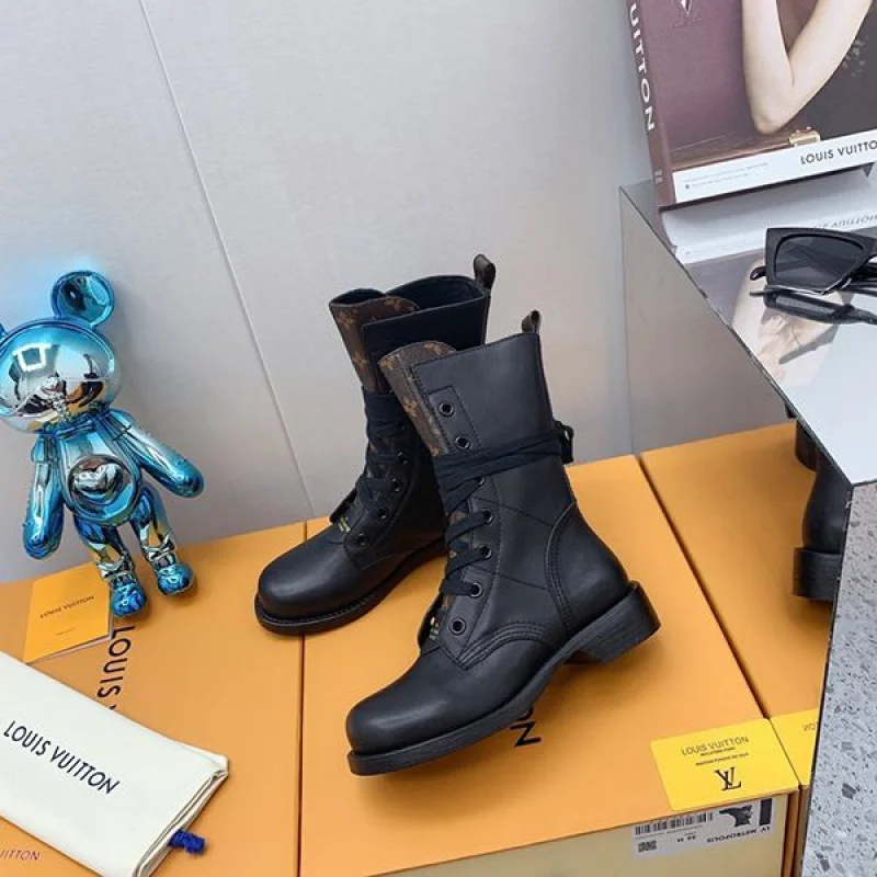 セレブ多数愛用♡ルイヴィトン ロングブーツ 偽物 vug05366
