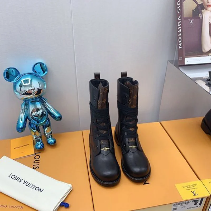 セレブ多数愛用♡ルイヴィトン ロングブーツ 偽物 vug05366