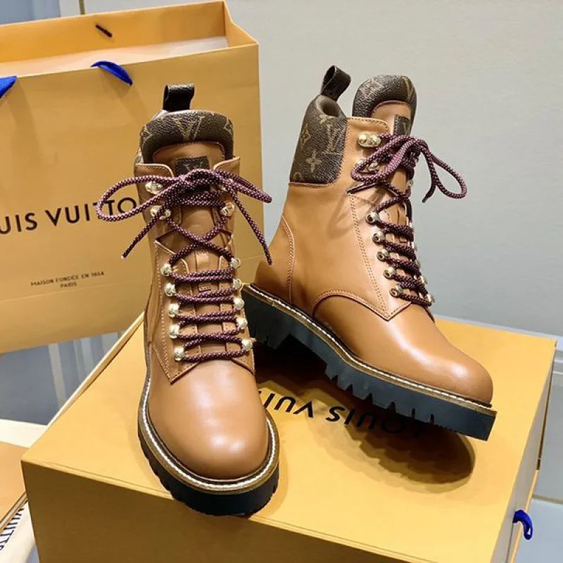 新色☆希少 ルイヴィトン ショートブーツ コピー vuj12390