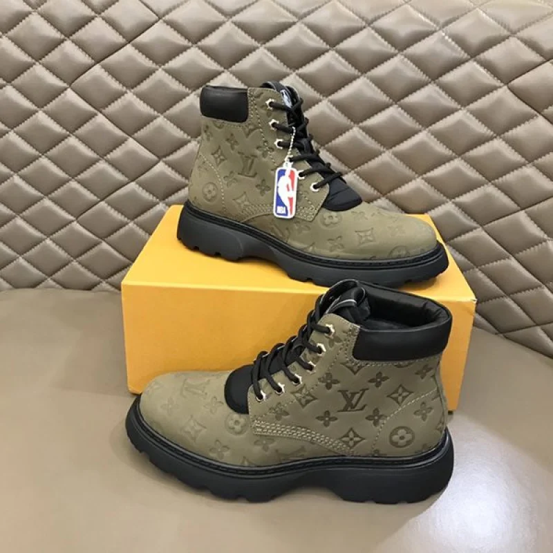 ギフトに最適♪ルイヴィトン NBA ショートブーツ 偽物 vum58275