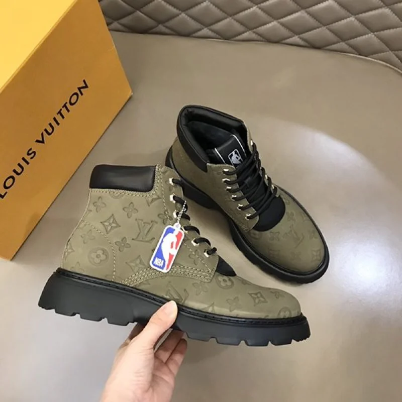 ギフトに最適♪ルイヴィトン NBA ショートブーツ 偽物 vum58275