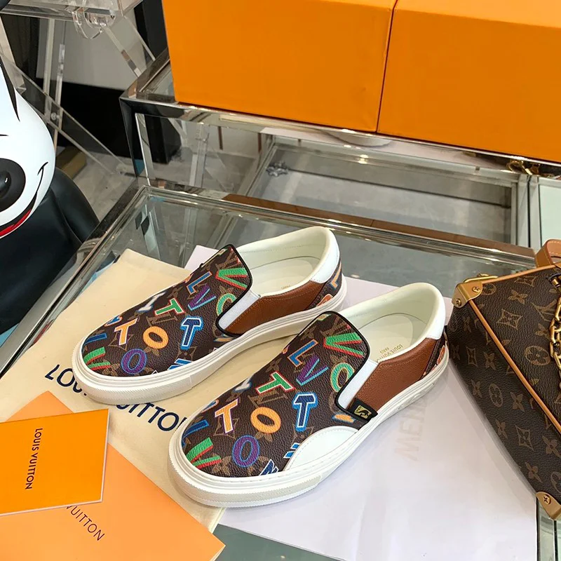 目を惹くカラー ルイヴィトン スニーカー 偽物☆LV x NBA コラボ☆LVオリ・ライン vup99810