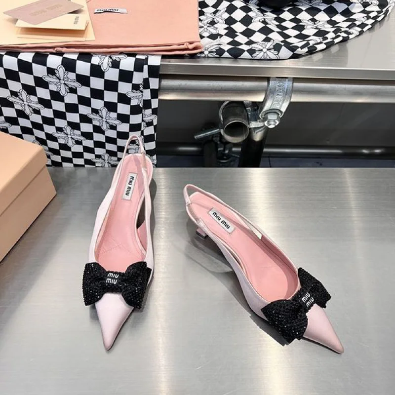 人気お洒落に♪ミュウミュウ コピー パンプス ヒール5.5cm myr58479