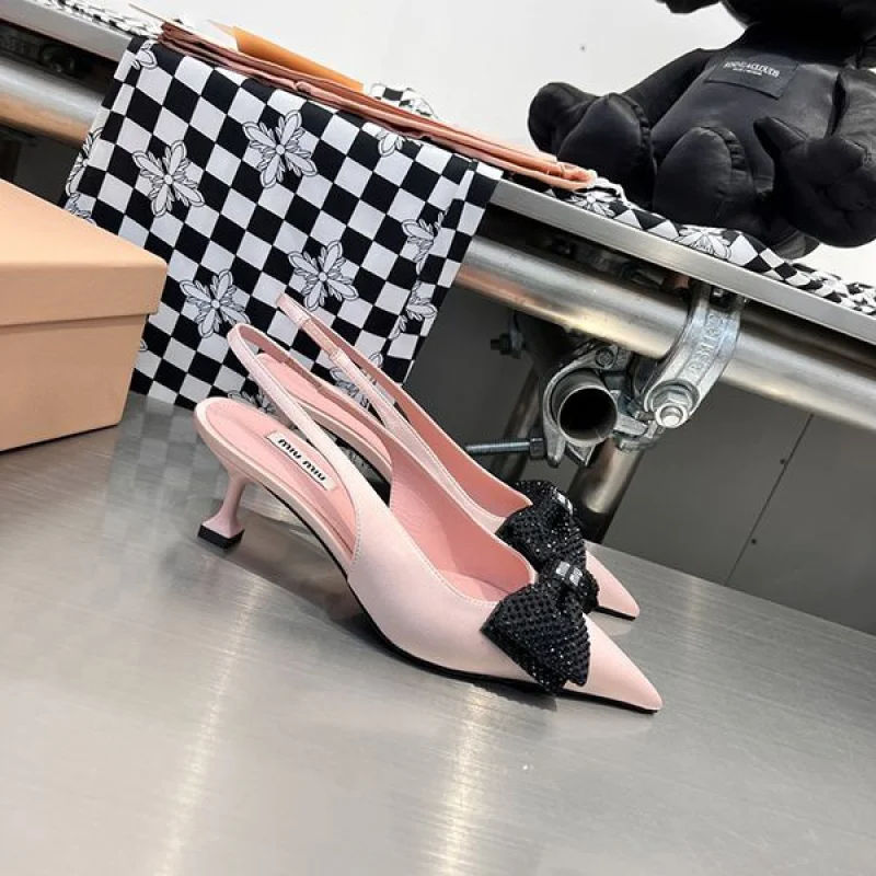 人気お洒落に♪ミュウミュウ コピー パンプス ヒール5.5cm myr58479