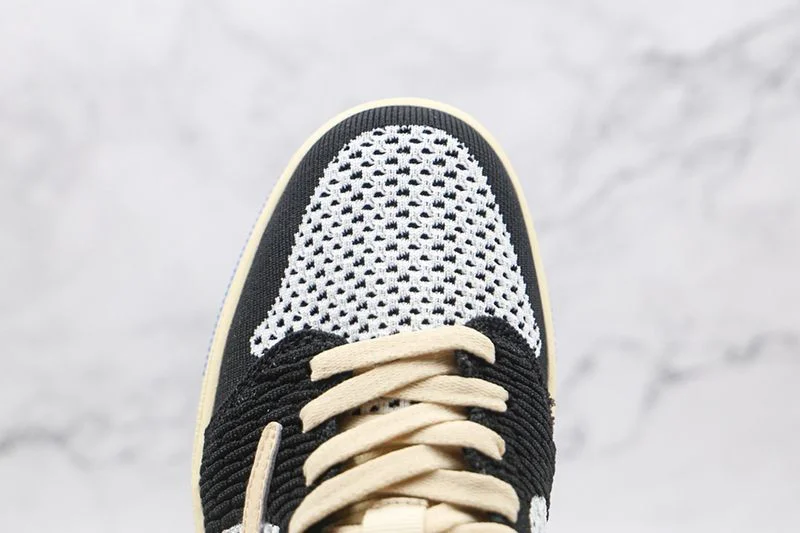 可愛いナイキ × トラビススコット コピー エアジョーダン 1 レトロ ロー Flyknit DM7866141
