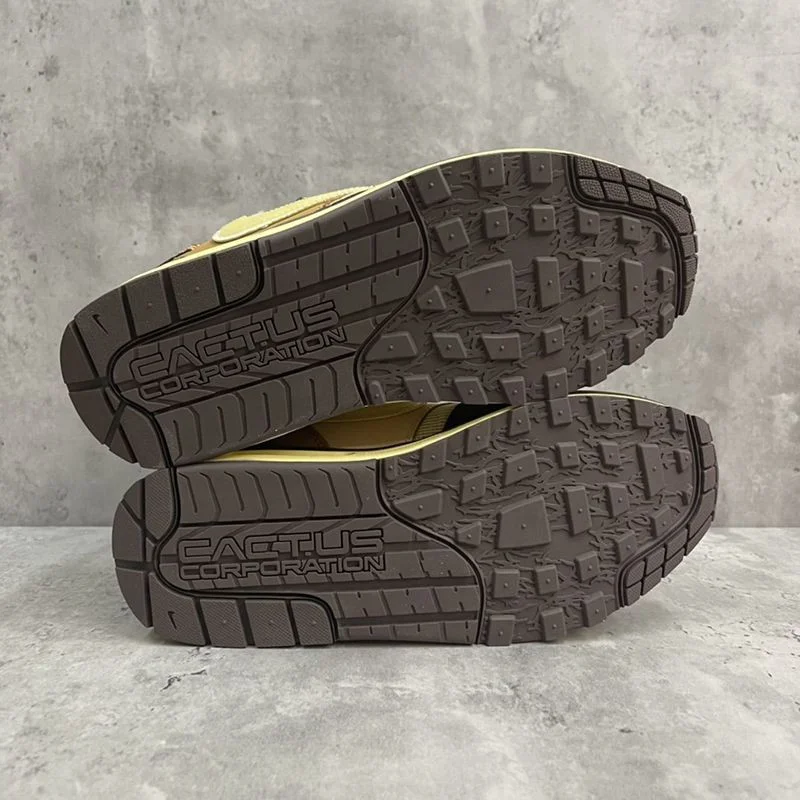 【即発】トラヴィススコット コピー × ナイキ エアマックス 1 "カクタス ジャック" バロック ブラウン DO9392200