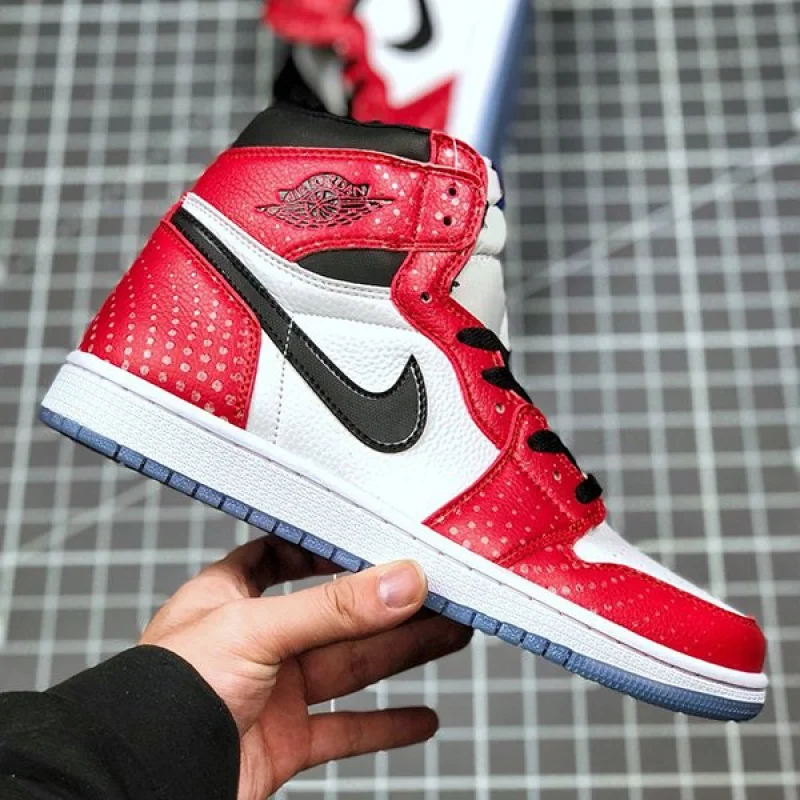 ナイキ エアージョーダン コピー スプリングコート ナイキ Air Jordan 1 High Spider-Man nav00082