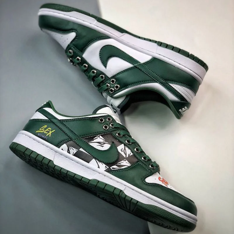 人気No1ナイキ DUNK LOW TEAM GREEN ダンク コピー ロー チームグリーン