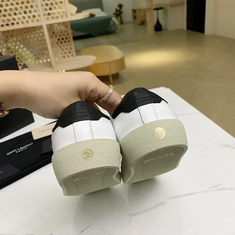 希少色サンローラン コートクラシック キャンバス ダメージ スニーカー コピー Saj43777