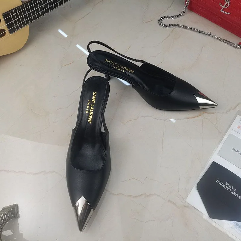 《大人気》サンローラン コピー◆LOLA モノグラムデニム ロゴ サンダル Sax82486