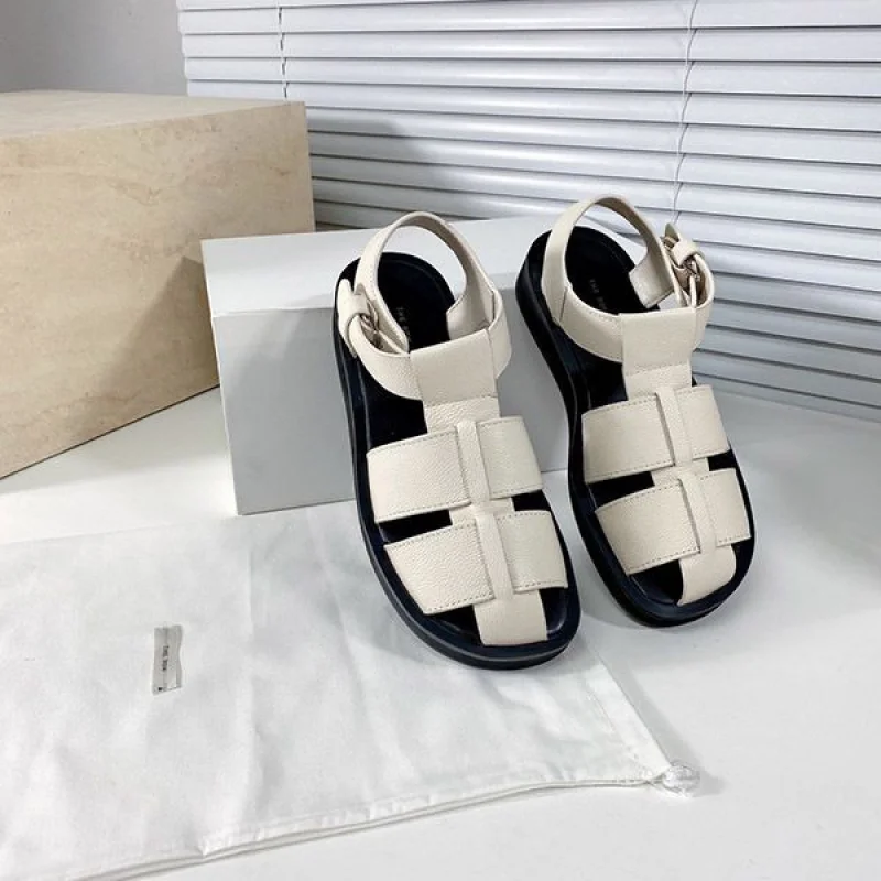 最安値挑戦ザロウ コピー Fisherman フィッシャーマン レザー サンダル zad52730