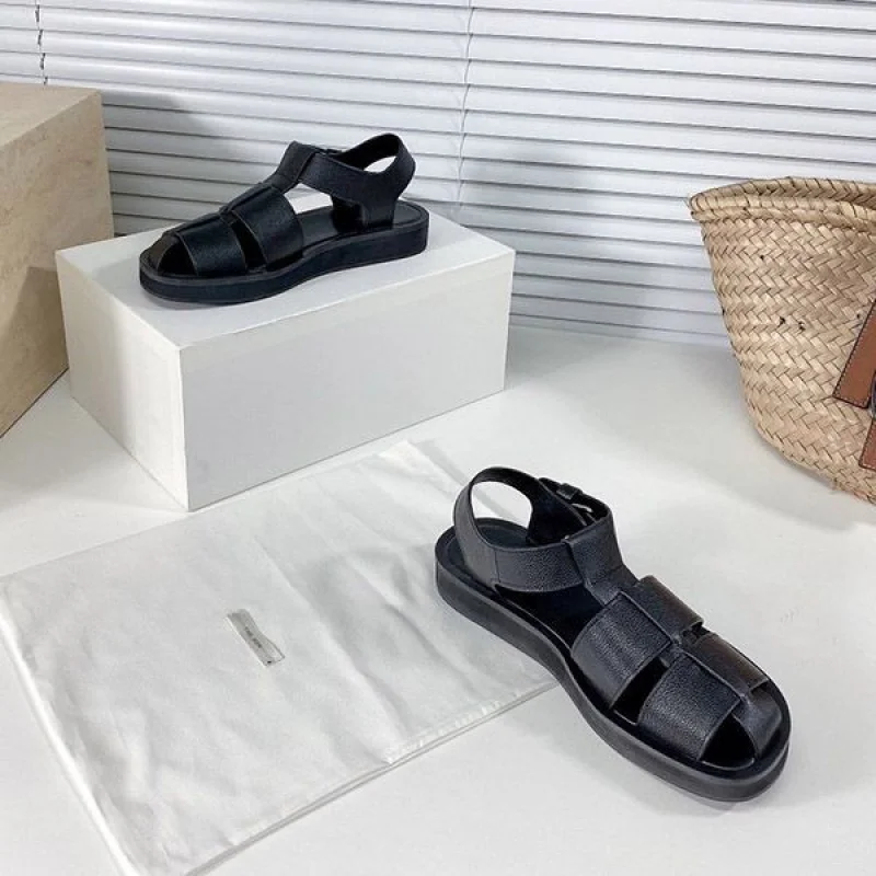 超話題!ザロウ 偽物 Fisherman フィッシャーマン レザー サンダル zae73368