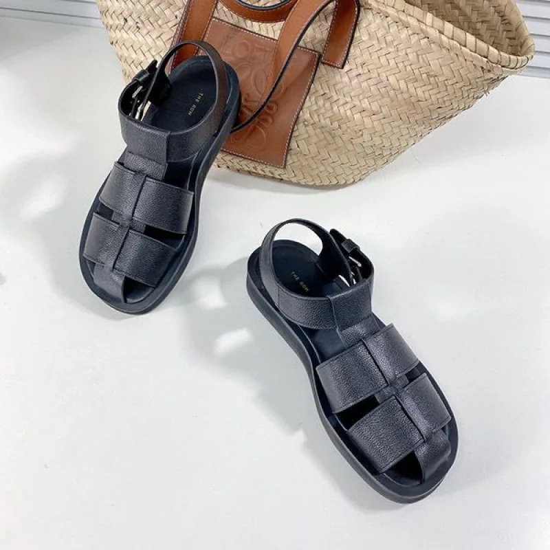 超話題!ザロウ 偽物 Fisherman フィッシャーマン レザー サンダル zae73368