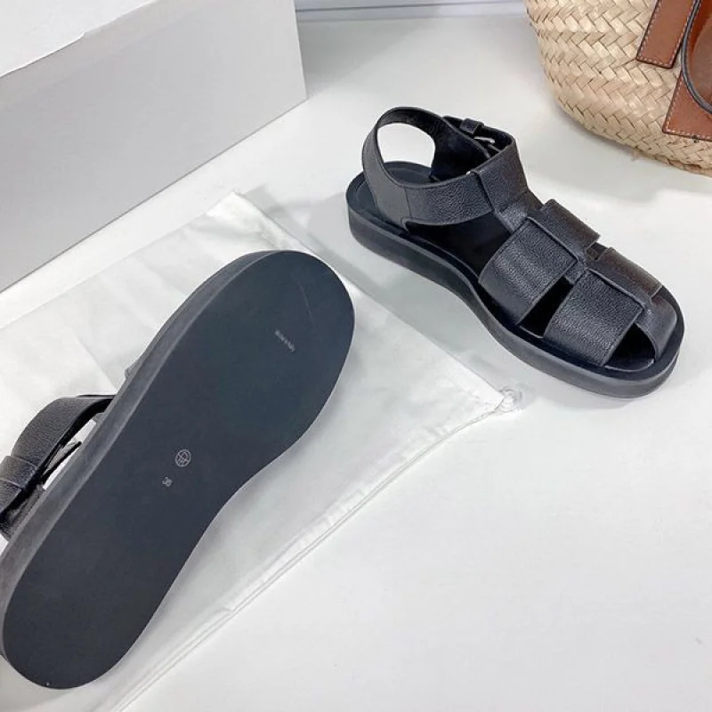 超話題!ザロウ 偽物 Fisherman フィッシャーマン レザー サンダル zae73368