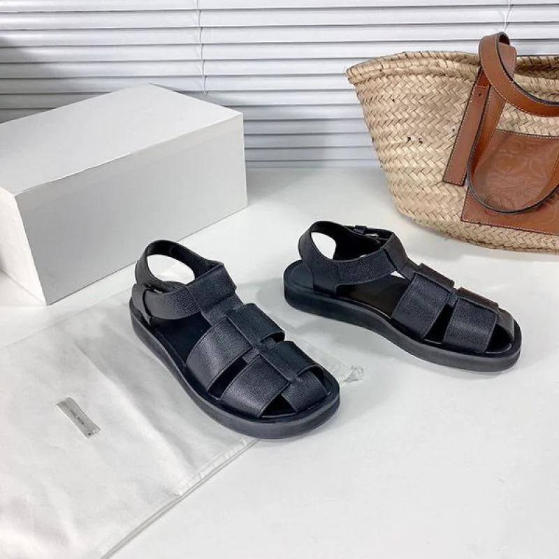 超話題!ザロウ 偽物 Fisherman フィッシャーマン レザー サンダル zae73368