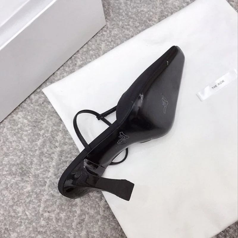 大人気！ザロウ サンダル 偽物 レザー ピンヒール zaz66512