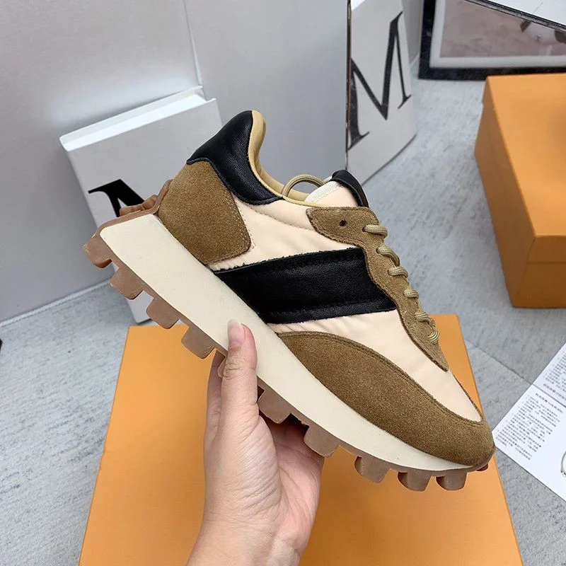 入手困難 TODS スーパーコピー スエード&ファブリックスニーカー tor46589