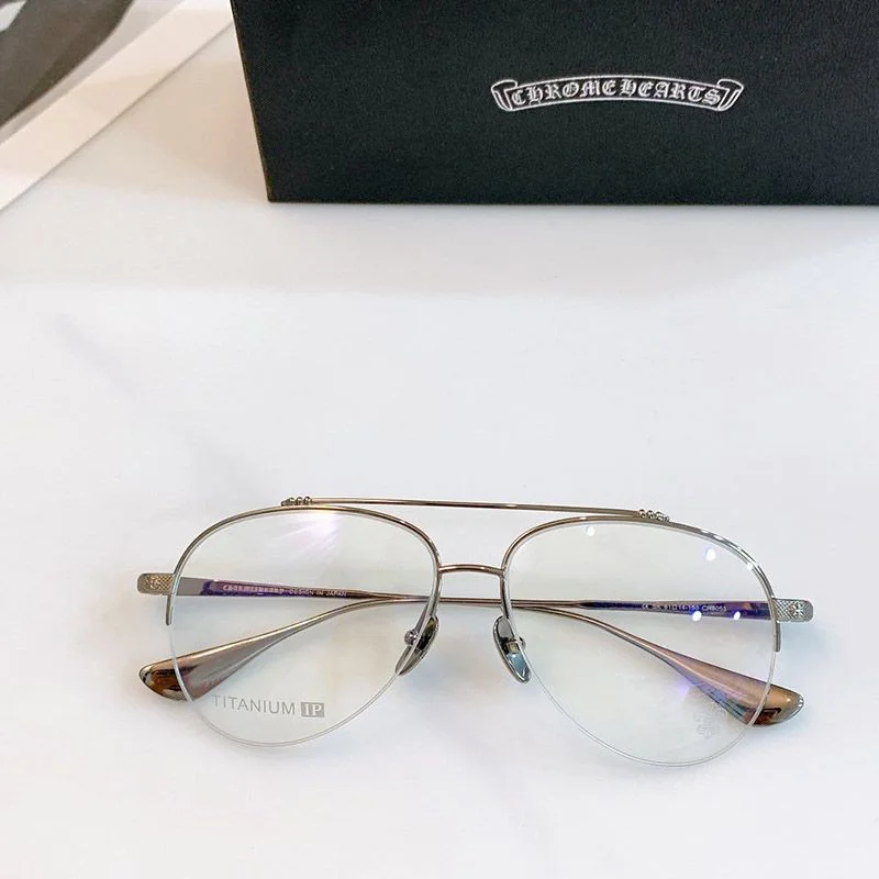 21-22AW クロムハーツメガネ 偽物 CHプラス CH8053