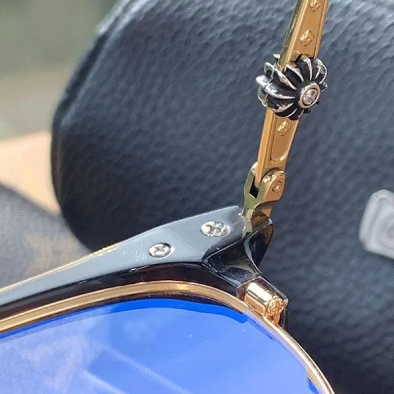 《大人気》クロムハーツ DAGGER 男女兼用 コピー スクエアメガネ Kuf16822