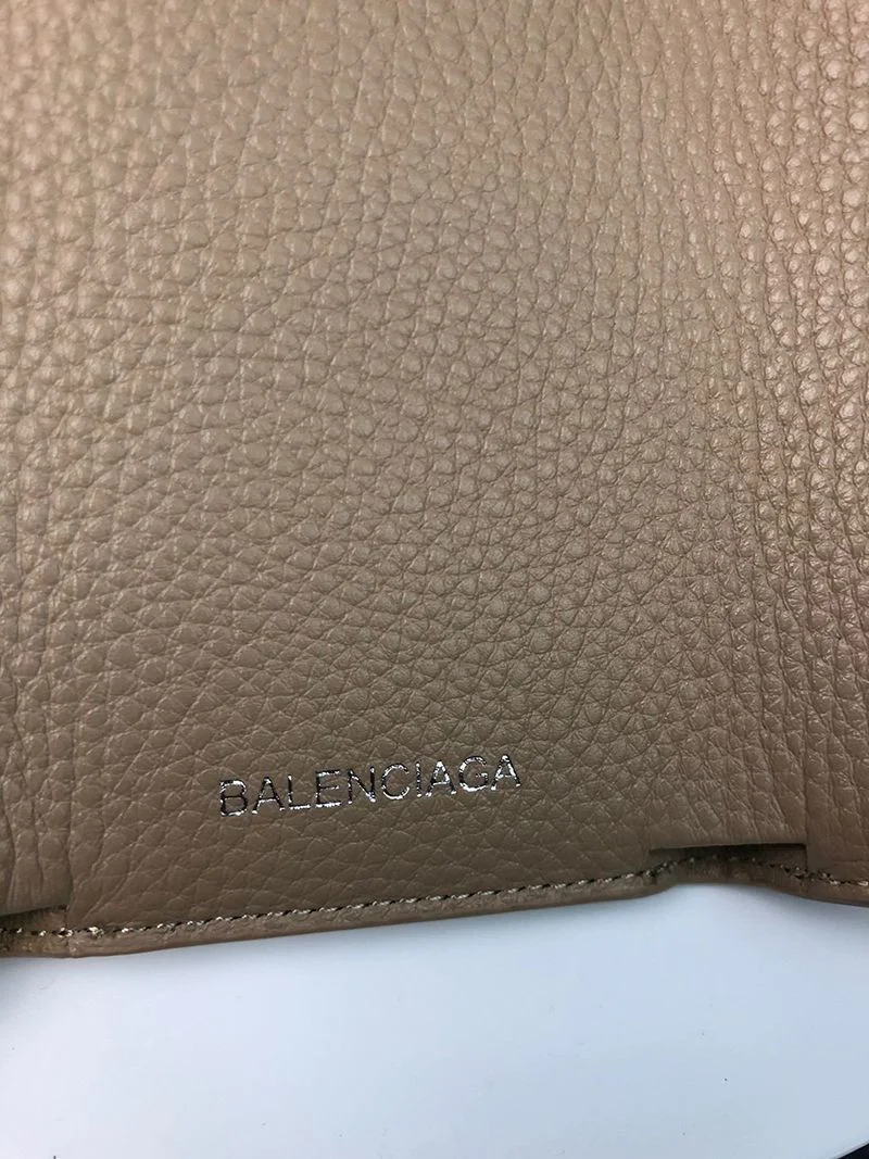 セール新作★バレンシアガ スーパーコピー★ペーパー ミニ財布★3つ折り財布 504564D