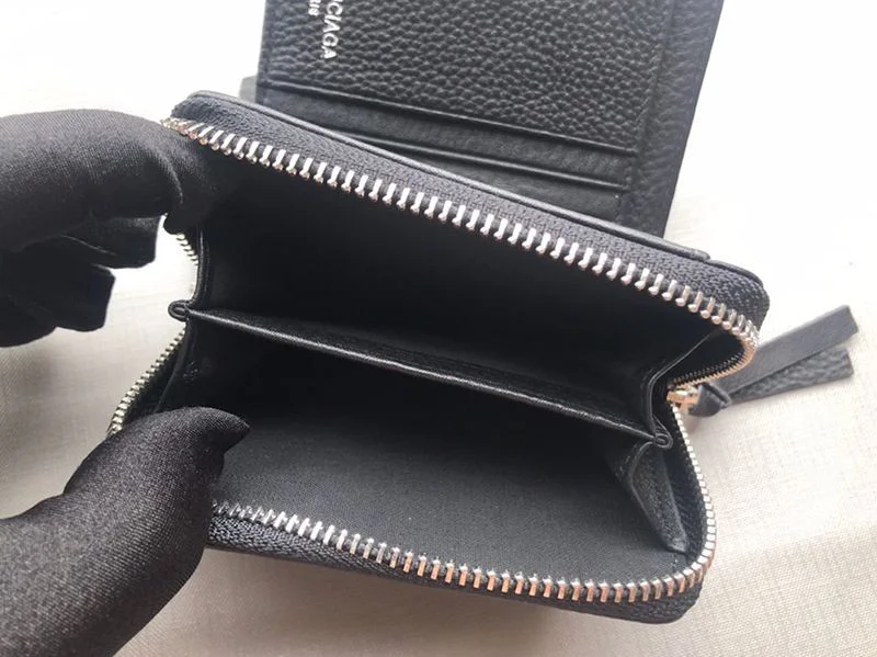 ★関税込★バレンシアガ 財布 偽物★ロゴ CASH ファスナー 財布 bao73136