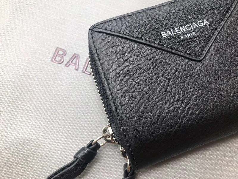 ★関税込★バレンシアガ 財布 偽物★ロゴ CASH ファスナー 財布 bao73136