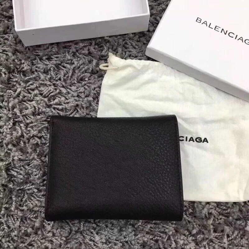 人気No1バレンシアガ 3つ折り財布 偽物 小銭入れ付き/CASH MINI WALLET メンズ bau07975