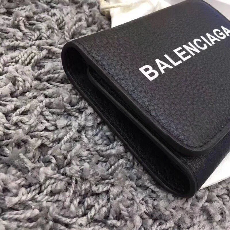 人気No1バレンシアガ 3つ折り財布 偽物 小銭入れ付き/CASH MINI WALLET メンズ bau07975