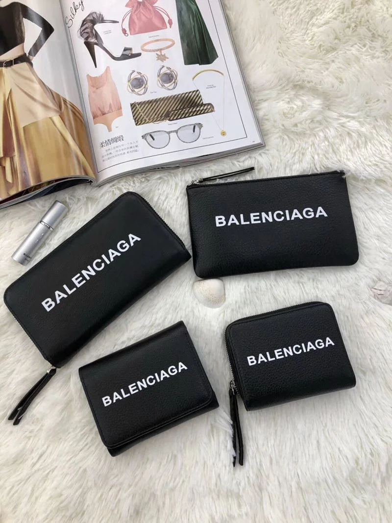 人気No1バレンシアガ 3つ折り財布 偽物 小銭入れ付き/CASH MINI WALLET メンズ bau07975