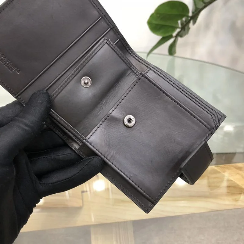 稀少ボッテガヴェネタ 偽物 イントレチャート 二つ折り財布 boh14273