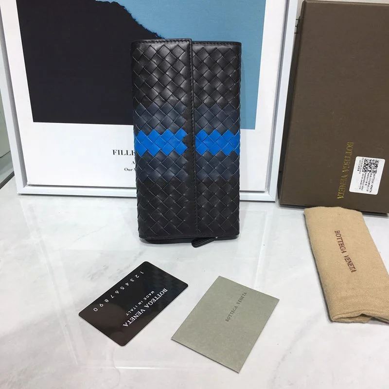 希少色ボッテガヴェネタ イントレチャート コピー ラム スナップ 長財布 boj26536