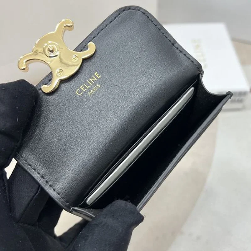 超話題!セリーヌ トリオンフ スモールフラップウォレット 偽物 Ceb95488