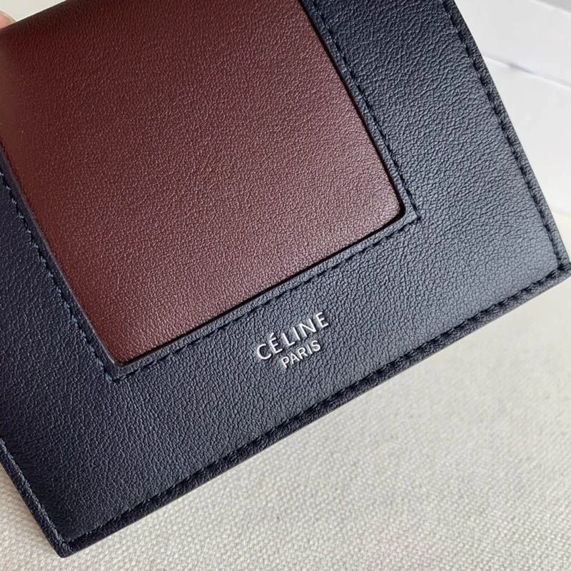 定番☆セリーヌ☆コンパクト 偽物 折りたたみ財布 Cec50957