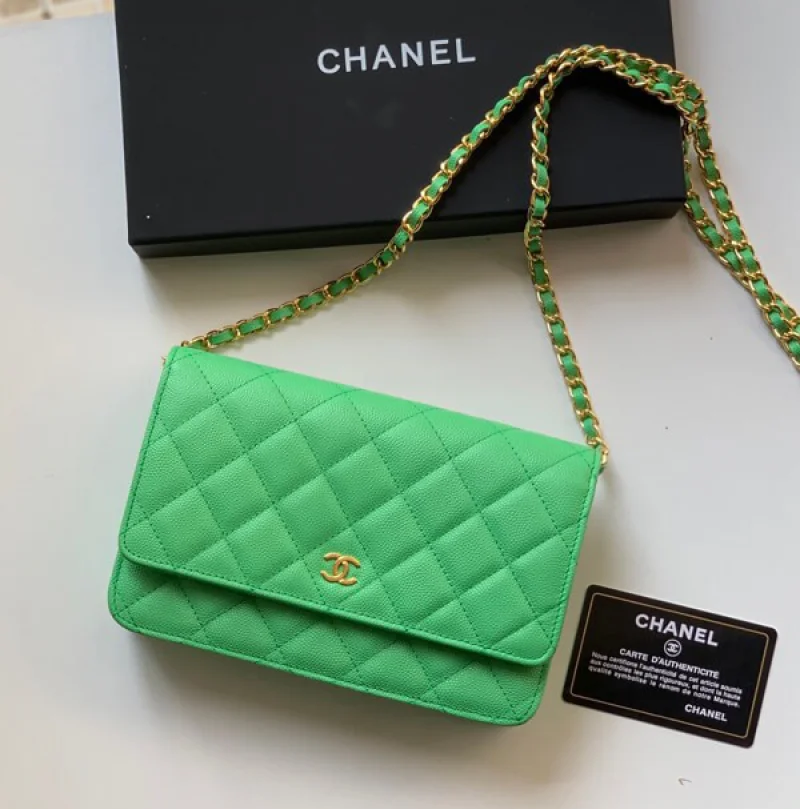 ヨンアさん愛用 シャネル WALLET チェーンウォレット 限定希少!A33814