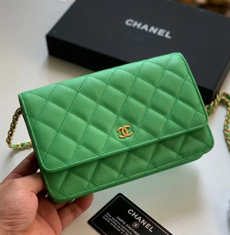 ヨンアさん愛用 シャネル WALLET チェーンウォレット 限定希少!A33814