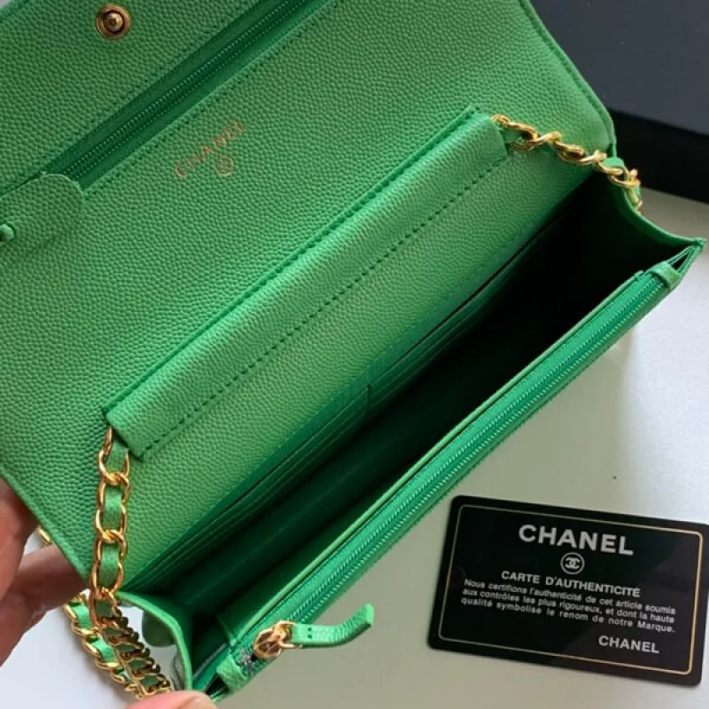 ヨンアさん愛用 シャネル WALLET チェーンウォレット 限定希少!A33814