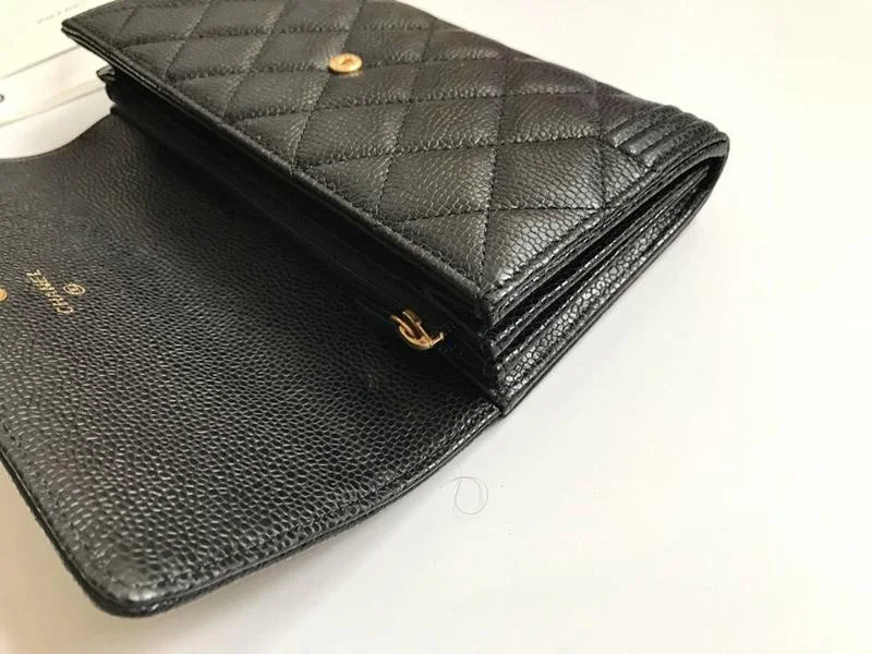 2023激安!シャネル 長財布 ボーイ シャネル コピー キャビアスキン shu95881