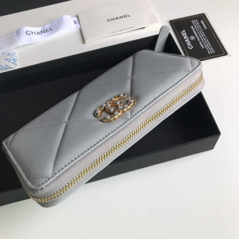 大人気★シャネル★ロング ジップ ウォレット偽物N級品AP1063