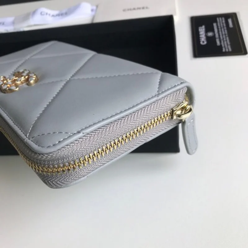 大人気★シャネル★ロング ジップ ウォレット偽物N級品AP1063
