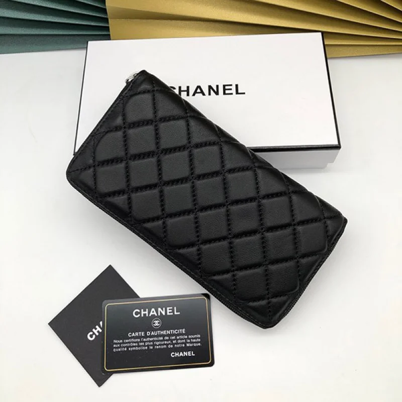 シャネル クラシック ロング ジップ ウォレット コピー shh22589