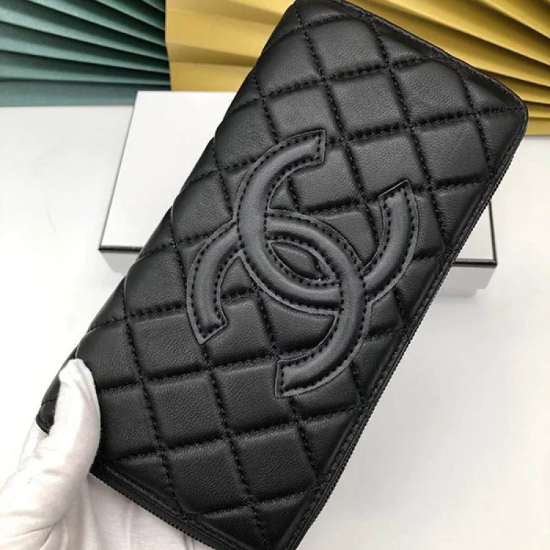 シャネル クラシック ロング ジップ ウォレット コピー shh22589