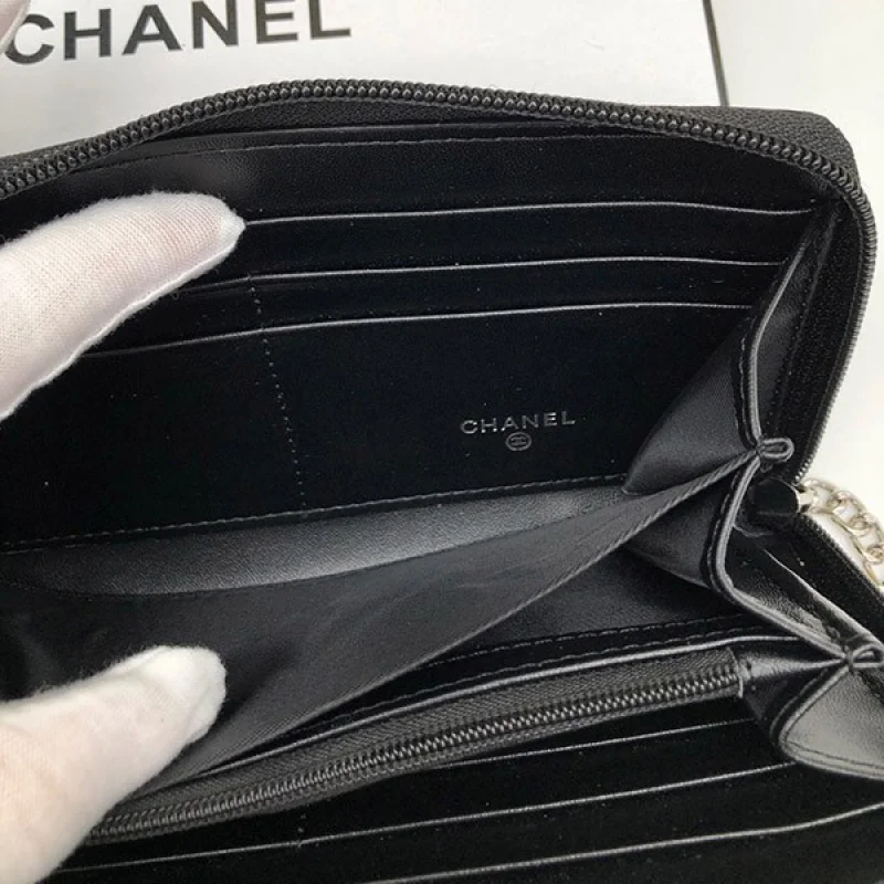 シャネル クラシック ロング ジップ ウォレット コピー shh22589