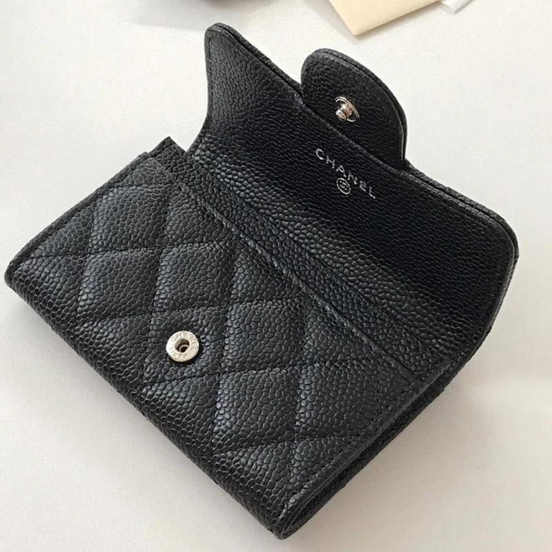 お洒落に♪シャネル コインパース コピー キャビアスキン 送料込 shn33898