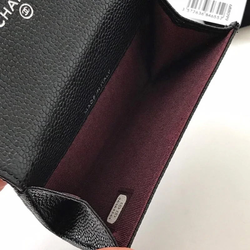 お洒落に♪シャネル コインパース コピー キャビアスキン 送料込 shn33898