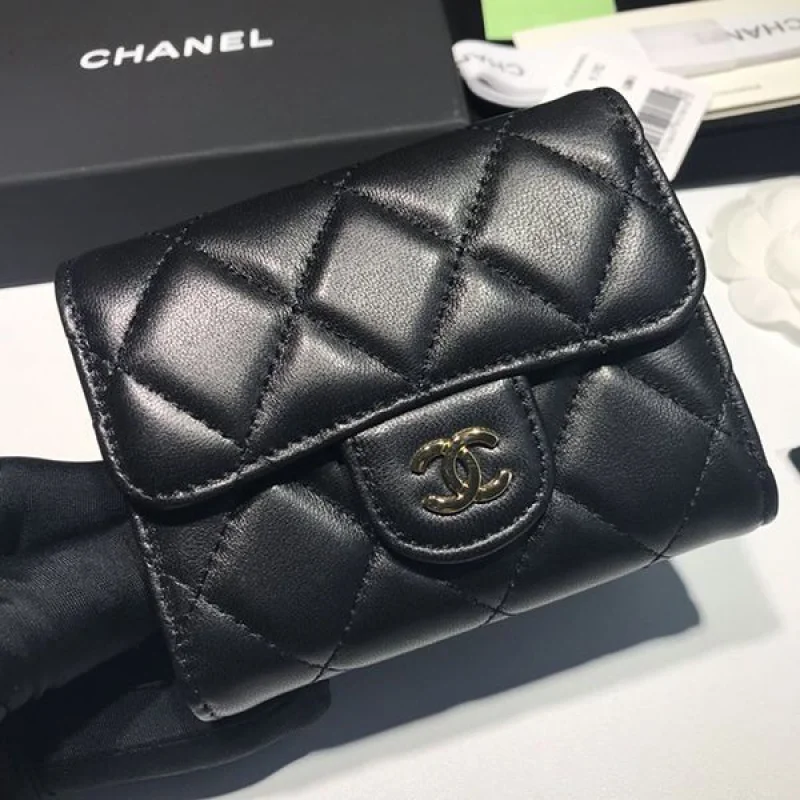 完売必至シャネル クラシック コインパース コピー 財布 黒 shv08600