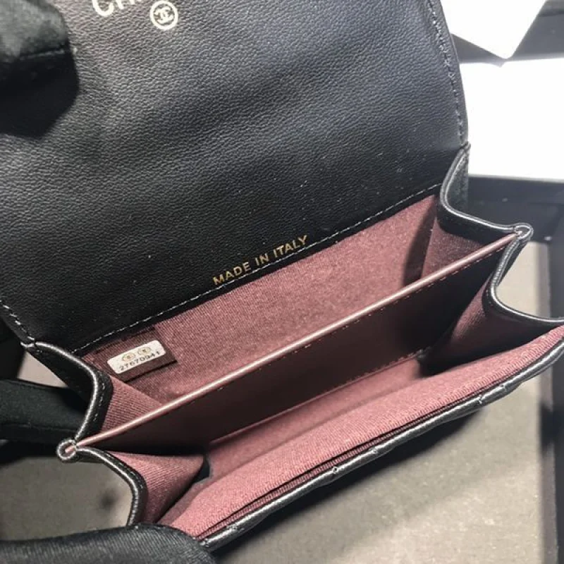 完売必至シャネル クラシック コインパース コピー 財布 黒 shv08600